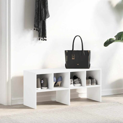 Stefenie 4 Pair Yes Shoe Rack
