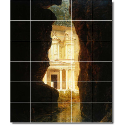 Carreau de céramique décorative 40 po x 48 po 8 po x 8 po