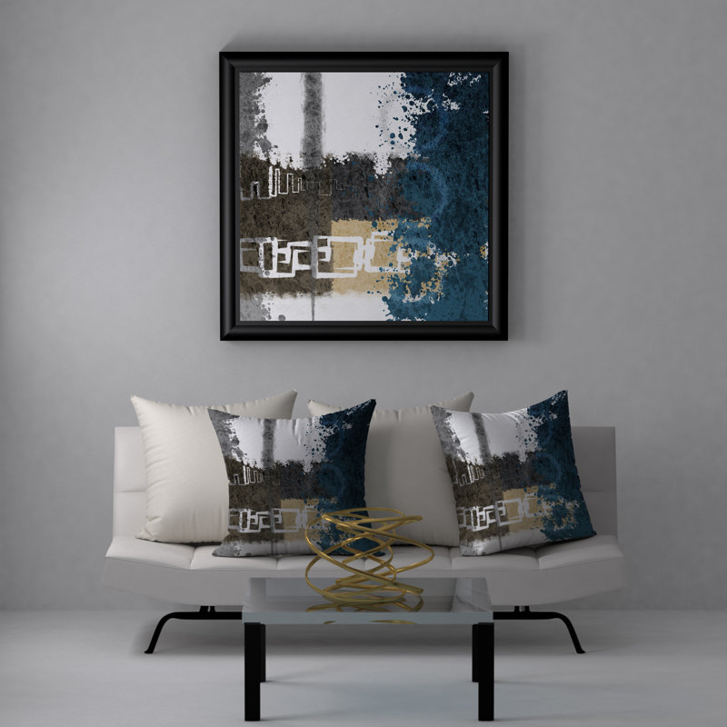 Reversible Throw Pillow, 20" x 20"