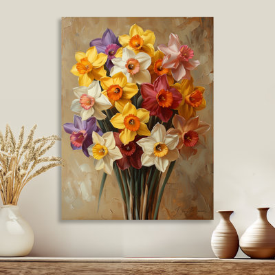 Jaune jaune et jonquille délice jonquilles - jonquilles murales salon