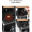 SIFENE 3-in-1 Coffee Maker: K-Cup, Ground Coffee, Tea, Custom Temp/Strength, 50oz Reservoir