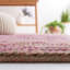 Tapis mauve / beige / orange noué à la main Ferrera-1632080679