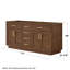 Base de meuble-lavabo double autoportant de 71 po Beckett-132484185-132484183