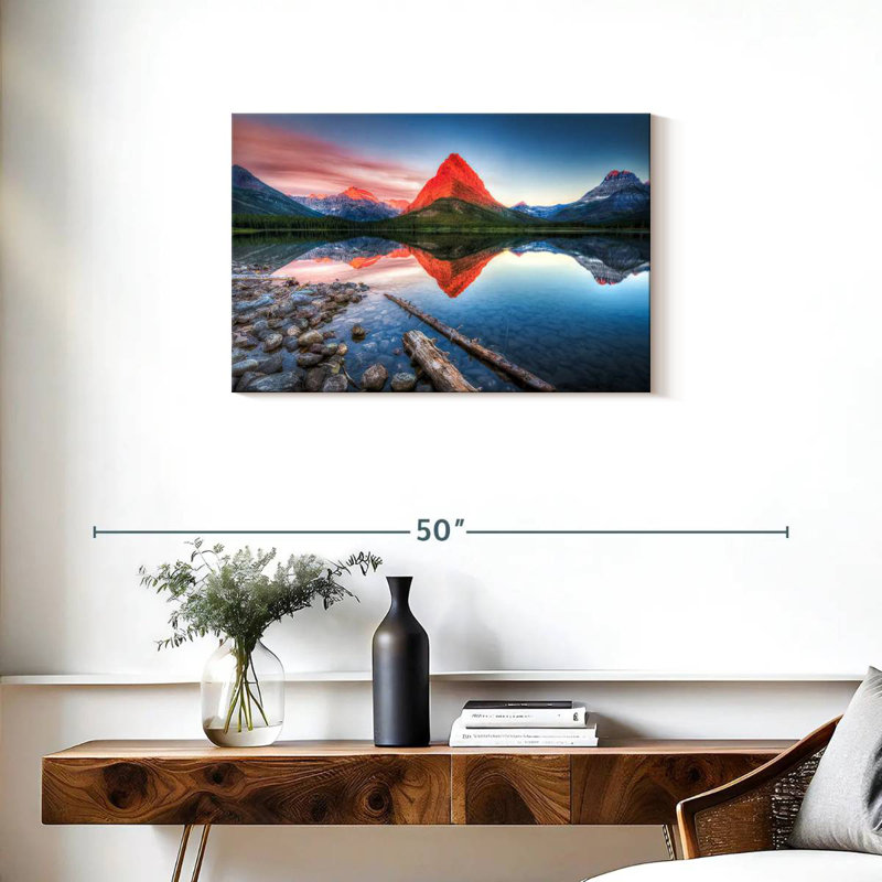 Glacier du parc national Alvord Glow, H 20 po x l 30 po