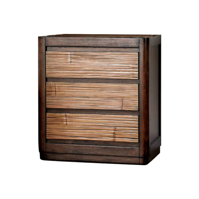 Table de chevet grise Darrence Mario