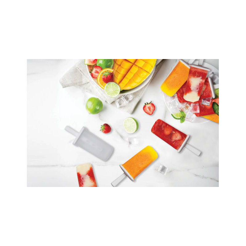 Tovolo Modern Pop Molds with Tray (Set of 6)