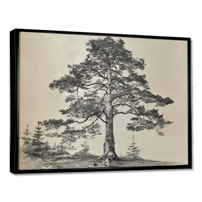 Reproduction d'art sur toile, pin