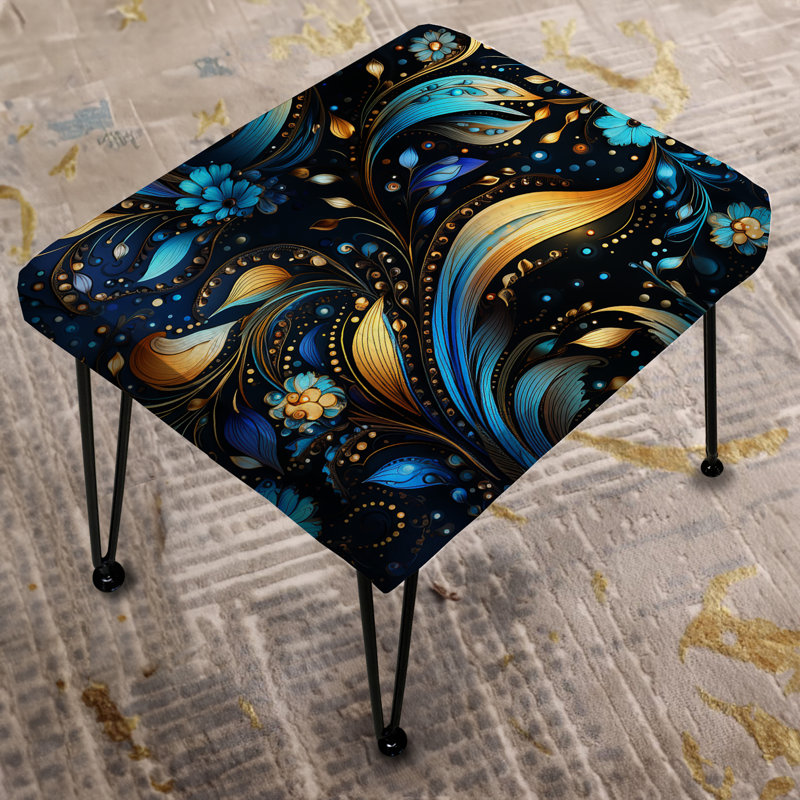 Moroccan Magic Paisley Pattern - Paisley Rectangle Ottoman