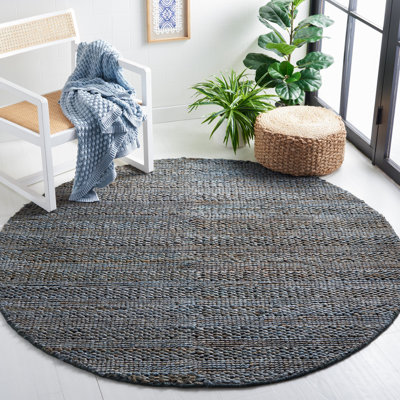 Tapis en jute / coton tissé à la main Tekla