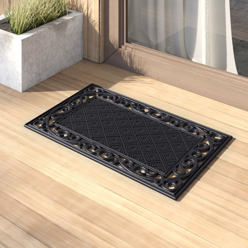 Tapis d'entrée antidérapant Loeffler 30 po x 18 po
