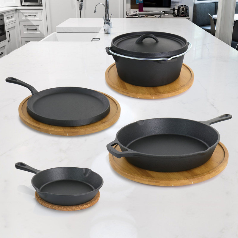 5 - Piece Cast Iron Cookware Set