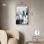 «Gray Matter Canvas», art abstrait bleu par Art Remedy-107455691-107455711