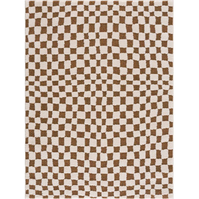 Tapis brun moderne Alatri