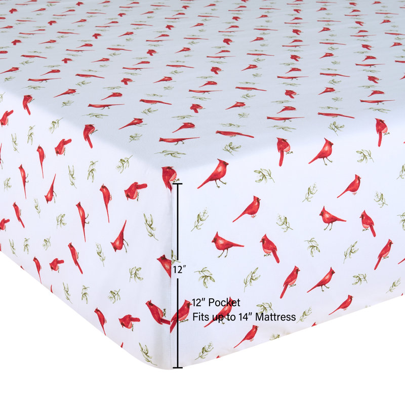 Snow Birds Sheet Set, Full