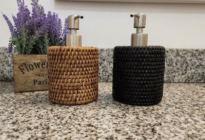 Soap Dispenser, Tudor Black