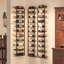 Support à vin mural: porte-bouteilles suspendu en métal pour 10 bouteilles
