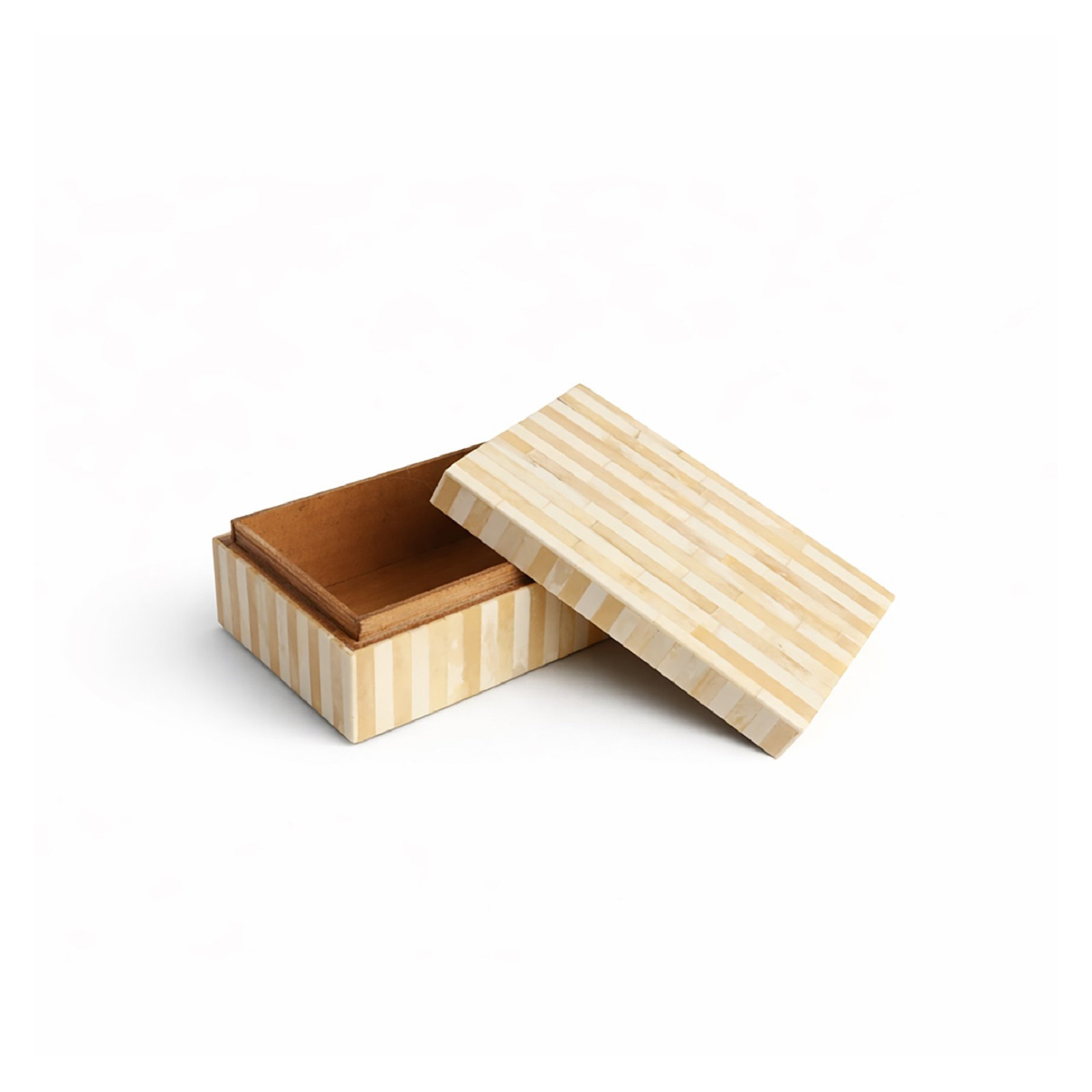 Dilan Bone China Decorative Box, 2.5" H x 4.5" W x 7" D