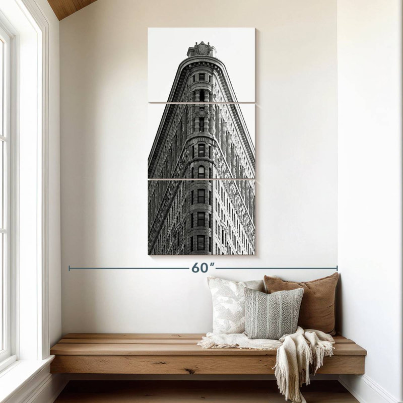 Flatiron Building, 52" H x 24" W