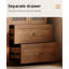 Armoire rétro en rotin tissé classique-110602683