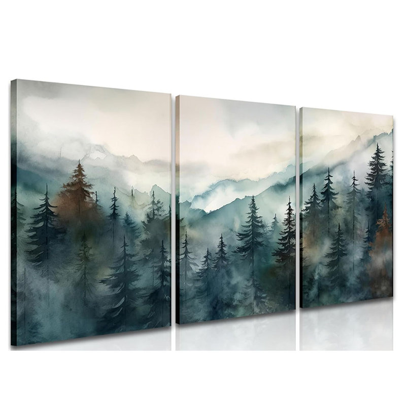 3 Piece Wrapped Canvas Print