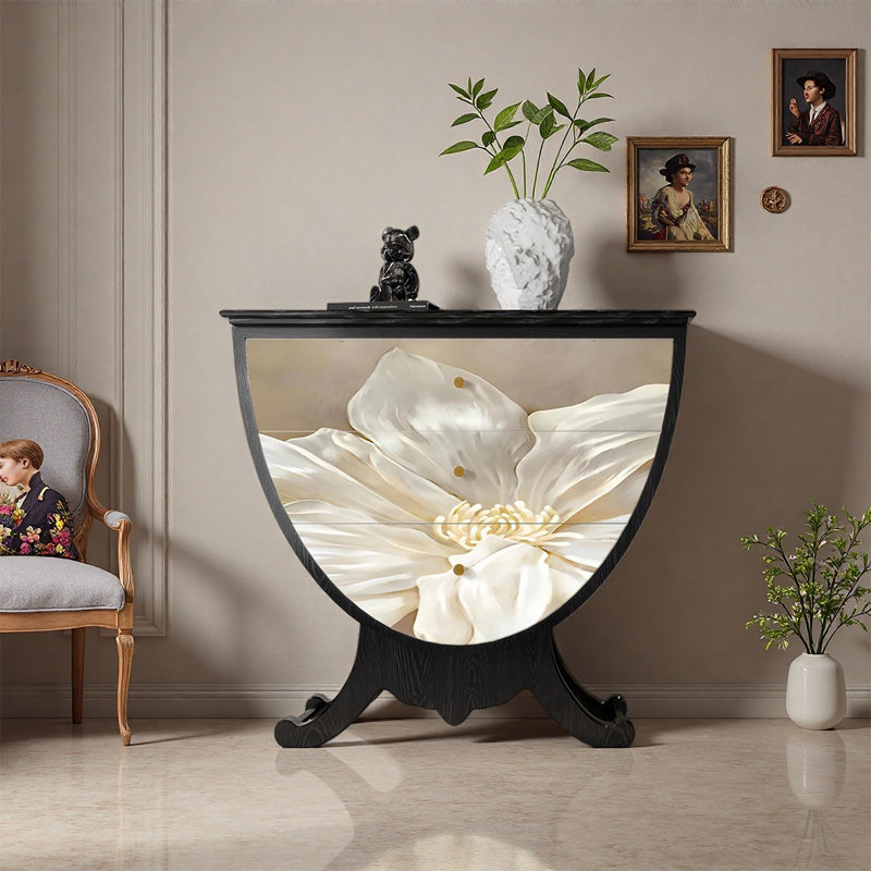 Console rustique en pin