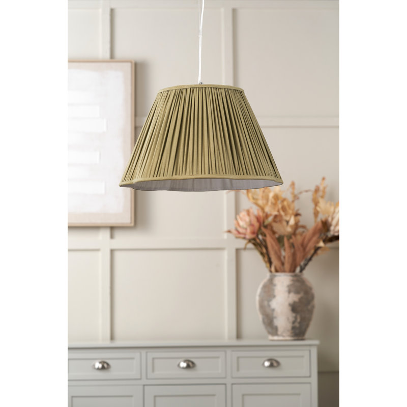 Cotton Empire Lamp Shade ( Uno ), Red, 26" H x 45" W x 45" D