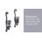 Black Wall Sconce Candle Holder Set with Smoke Glass Hurricanes