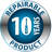 Rowenta Turbo Silence 12" Oscillating Table Fan