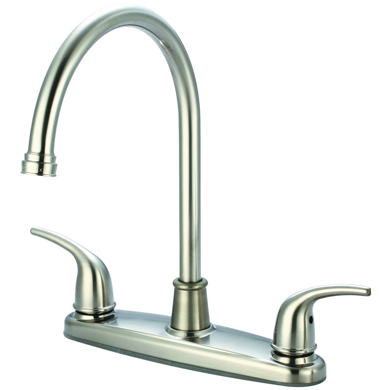 Olympia Faucets Kitchen Faucet, PVD Brushed Nickel