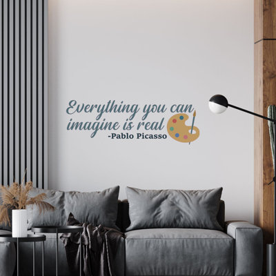 Text & Numbers Wall Decal