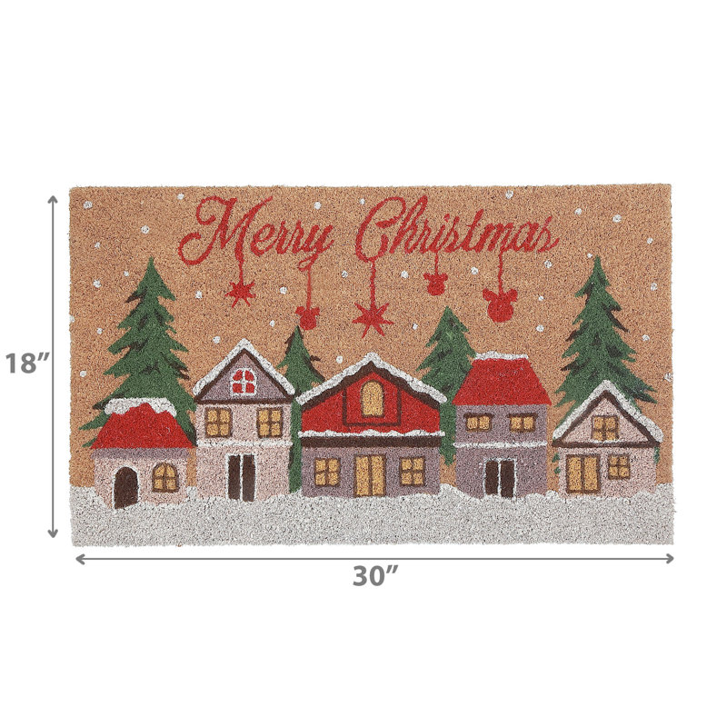 Paillasson Coir (Winter Village - Merry Christmas)