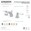 Victorian Widespread Bathroom Faucet with Drain Assembly-38270758