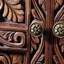 Buffet de rangement en bois massif sculpté-1866226235
