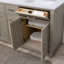 Meuble-lavabo double autoportant 60 po avec plateau en pierre artificielle Arrthor-2076624242-2077659500-2144152651