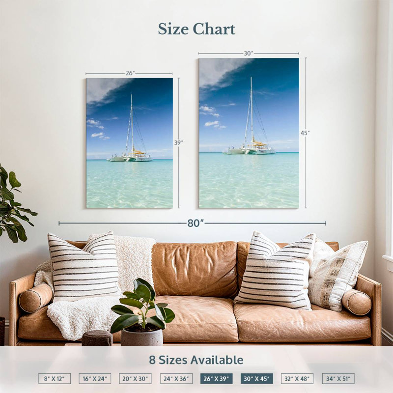 Mehar Catamaran, 39" H x 26" W