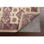 Tapis de couloir unique en laine noué à la main ivoire / rouge nouvel âge 2 pi 6 po x 12 pi