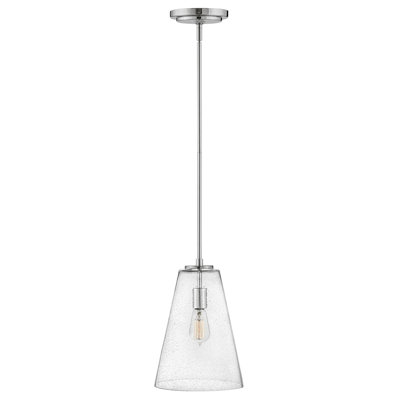Luminaire suspendu conique à 1 lumière Evanne
