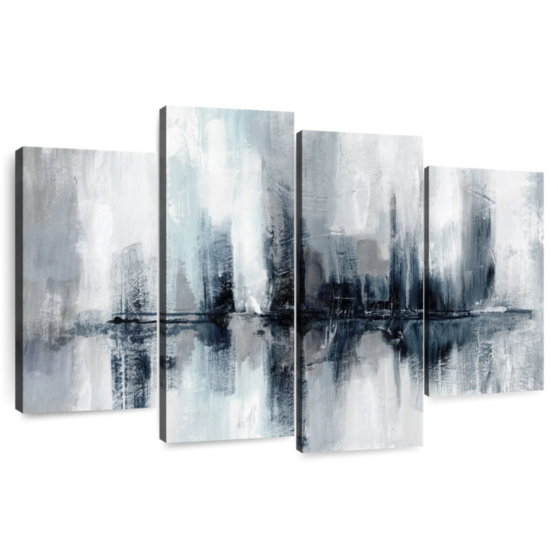 Avery Indigo Harbor Lights, 54" H x 84" W