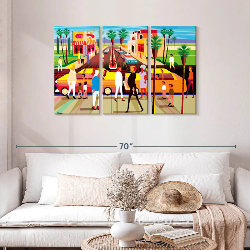 Sireci El Paseo Palm Springs, 28" H x 45" W