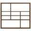 Ramus 10 Piece Wood Accent Shelf-846722142