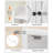 Freestanding Over The Toilet Storage