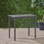 Table de bar d'extérieur minimaliste en bois d'acacia