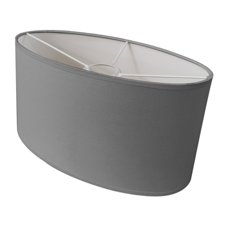 Maia 1 - Light White Cylinder Pendant, Oyster, 30cm x 50cm W x 25cm D