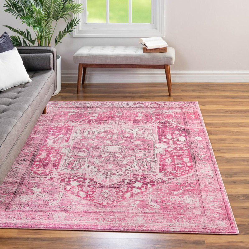 Oriental Indoor Rug, Rectangle 5'3" x 7'9"