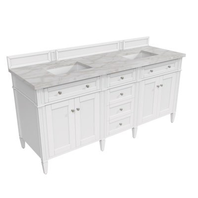 Brittany 72'' W Double Vanity
