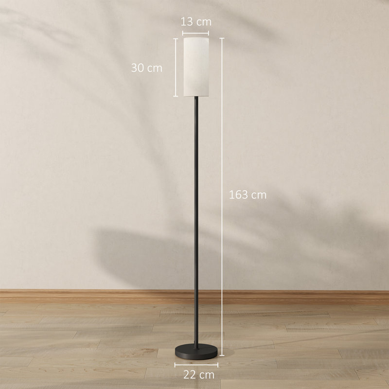 163cm Baking Varnish Traditional Floor Lamp