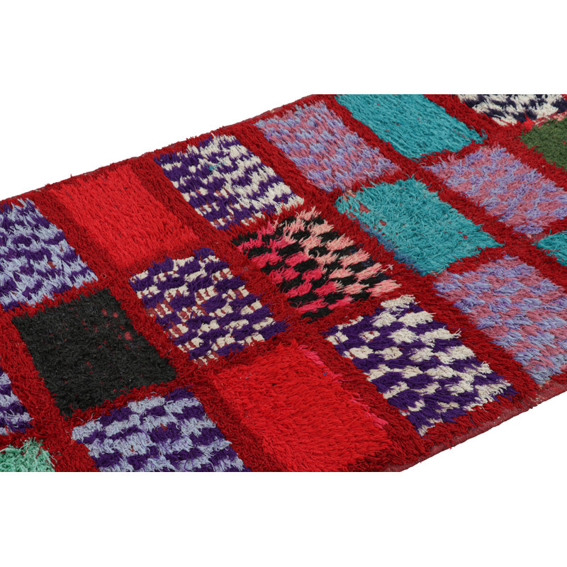 One-of-a-Kind 3’4”x7’ Hand Knotted Area Rug