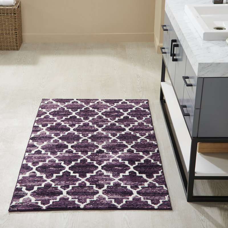 Tapis de couloir de salle de bain avec envers antidérapant Norra, Single - 60" L x 20" W