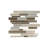 Crystal Shores 12" x 14" Glass Mosaic Tile