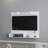 Irmo Wall-Mounted Entertainment Center with Shelves, White